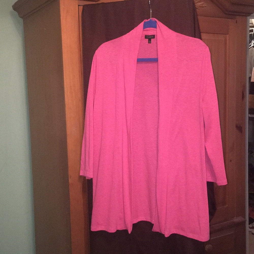 Talbots sweater more of a melon color